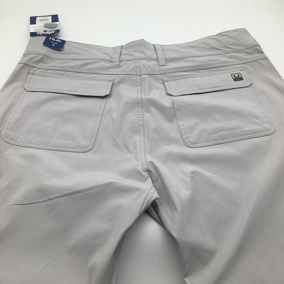 Huk Mens Next Level Fishing Hiking Pants Overcast Grey Size XL NWT - Picture 15 of 16